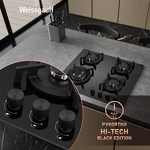 Превью картинка Газовая варочная панель Weissgauff HG 641 BGV #8