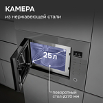 Превью картинка Печь микроволновая встраиваемая Zigmund & Shtain BMO 15.252 G #9
