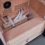 Превью картинка Хьюмидор Холодильник (шкаф) для сигар компрессорный Meyvel MC-272BK (PRO) #4