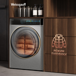 Превью картинка Стиральная машина с фронтальной загрузкой Weissgauff WM 58411 Direct Drive Inverter Premium Steam Steel #25