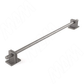 Картинка Giusti Ручка-рейлинг 320мм Timeless metal titanium (WMN.906.320.2N2N)
