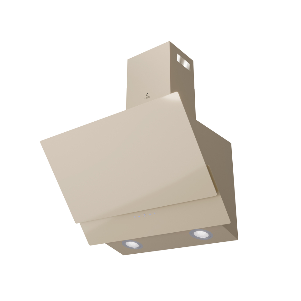 Фото Наклонная вытяжка Lex ARIA 600 IVORY воздухоочиститель