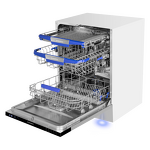 Превью картинка Посудомоечная машина 60см встраиваемая Maunfeld MLP60230 Light Beam Wi-Fi #1