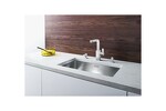 Превью картинка Металлическая мойка Blanсo CLARON 700-U нерж.сталь зеркальная полировка с отв. арм. InFino #3