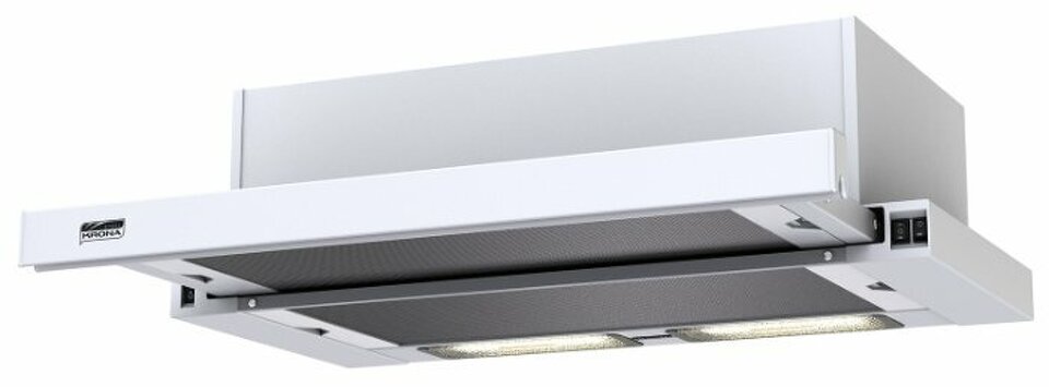 Фото Встраиваемая вытяжка KRONAsteel KAMILLA 600 WHITE (2 мотора)