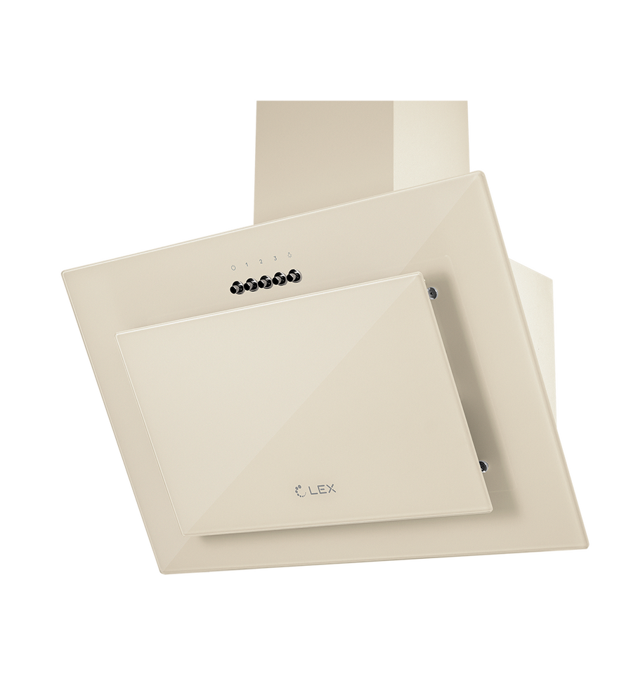 Фото Наклонная вытяжка Lex MIKA G 500 IVORY LIGHT воздухоочиститель