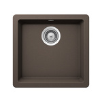 Превью картинка Гранитная мойка SCHOCK QUADRO 50 CRISTALITE мокка #1