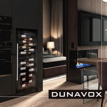 Превью картинка Шкаф винный  Винный холодильник (шкаф) компрессорный Dunavox DX-104.375DВ #9