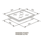 Превью картинка Индукционная варочная панель Meferi MIH905BK POWER #12