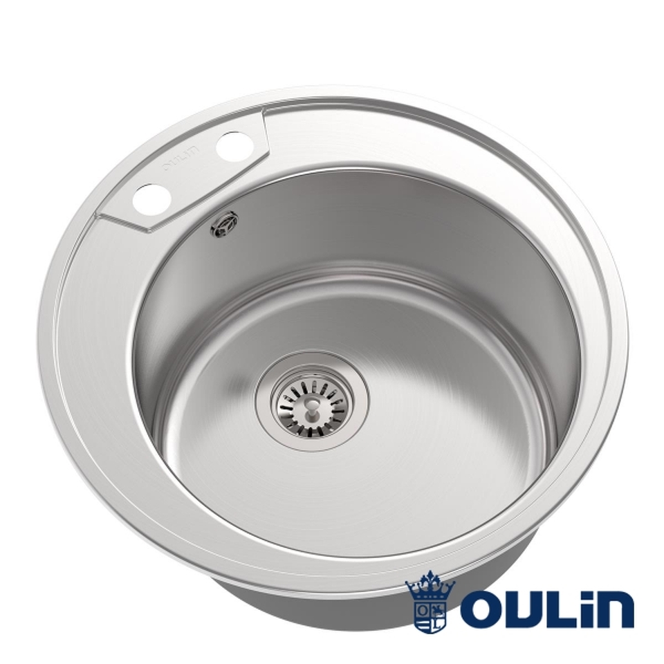 Фото Металлическая мойка Oulin OL-R510