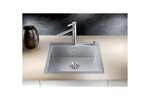 Превью картинка Металлическая мойка Blanсo ZEROX 500-IF/A нерж.сталь Durinox с отв. арм. InFino #2