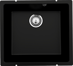 Превью картинка Кварцевая мойка Weissgauff WGI 45007 Deep Black #1