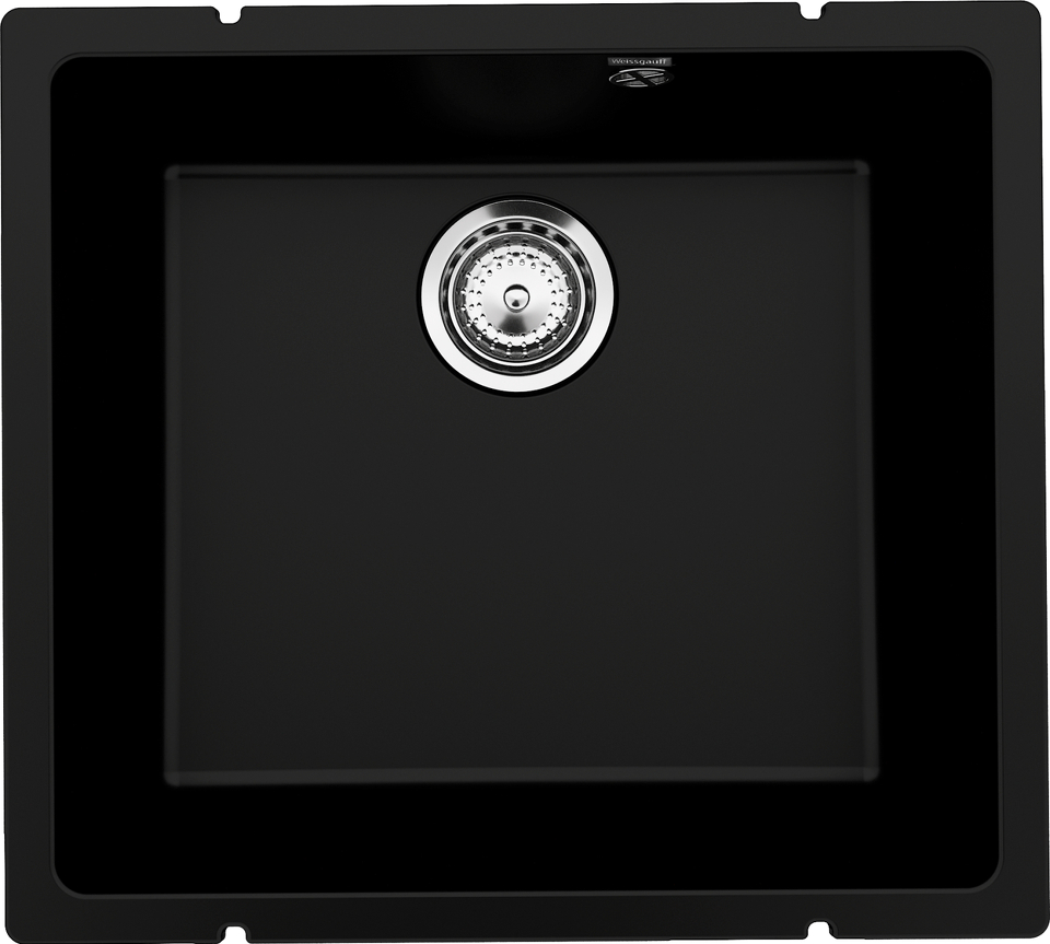 Фото Кварцевая мойка Weissgauff WGI 45007 Deep Black