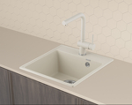 Превью картинка Кварцевая мойка Weissgauff WG 42502 Beige #2