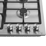 Превью картинка Газовая варочная панель Meferi MGH604IX LIGHT #5