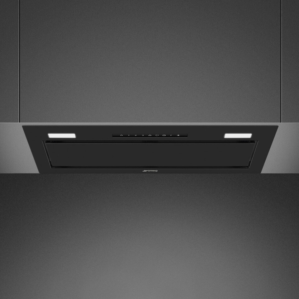 Фото Полновстраиваемая вытяжка Smeg KSG6P4MB