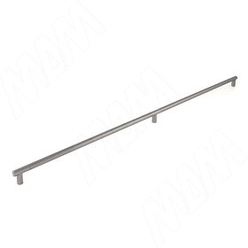 Картинка Giusti Ручка-рейлинг 900мм Timeless metal titanium (WMN.886.900.2N2N)