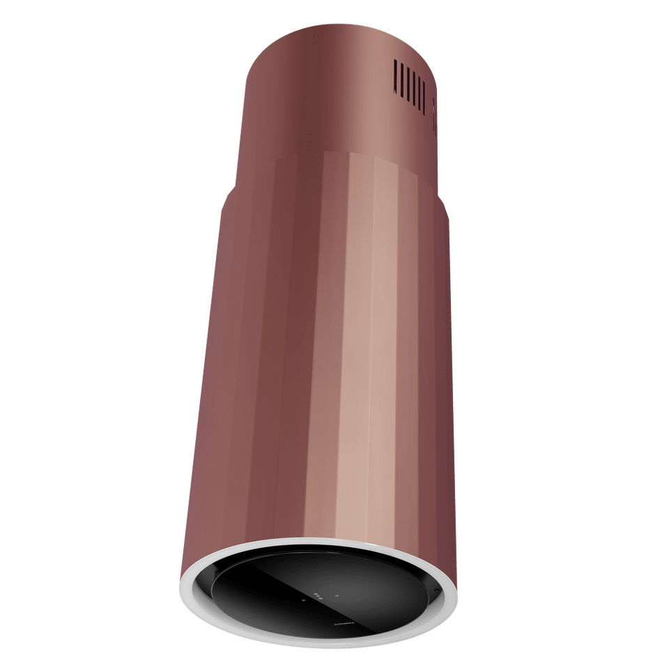 Фото Островная вытяжка Maunfeld Adelaide 39 Isla Pink gold