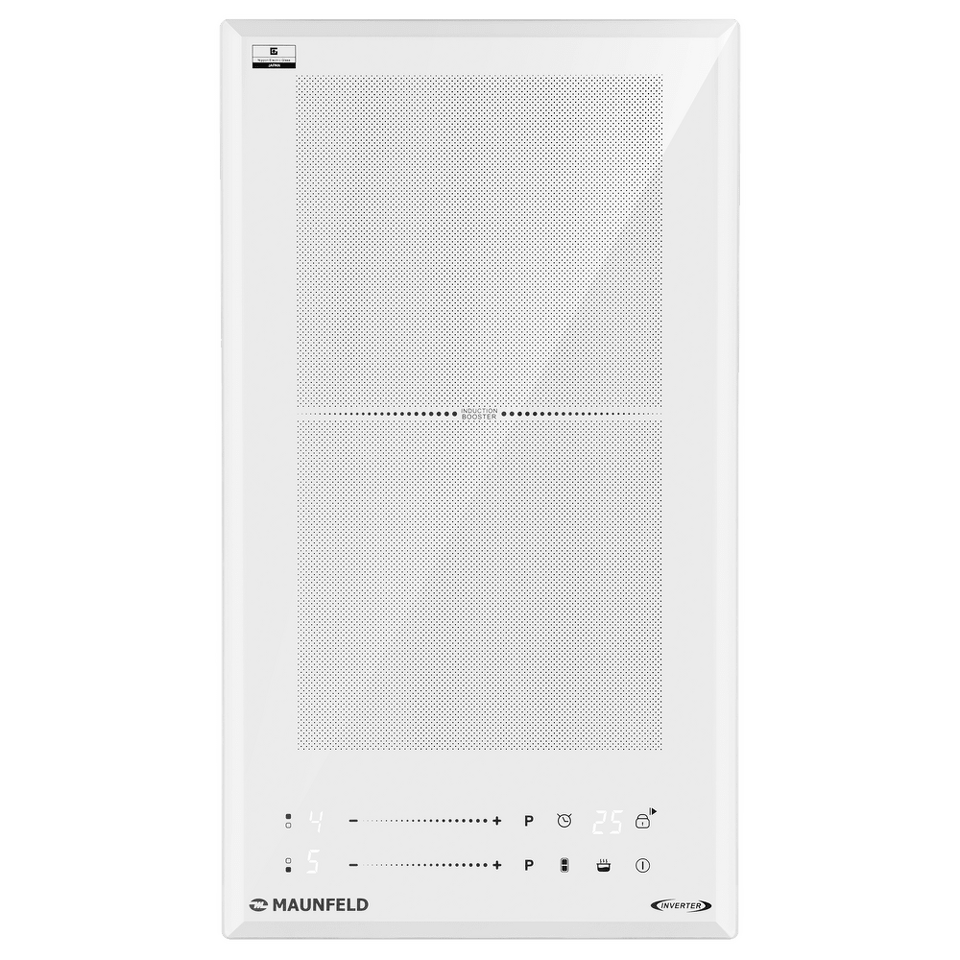Фото Индукционная варочная панель домино Maunfeld CVI292S2FWH LUX Inverter
