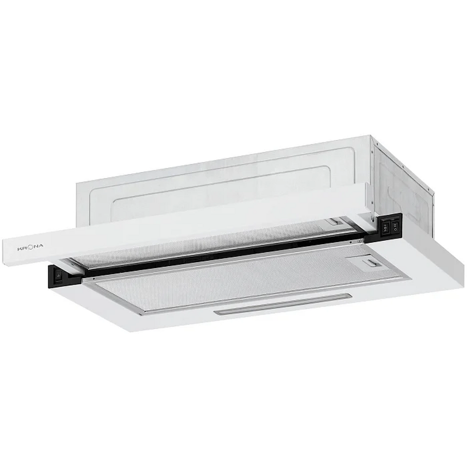 Фото Встраиваемая вытяжка KRONA KERRY E 600 WHITE PB V2