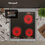 Превью картинка Электрическая плита Weissgauff WESM 5140 X #3