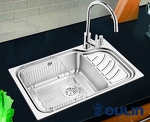 Превью картинка Металлическая мойка Oulin OL-327L #3