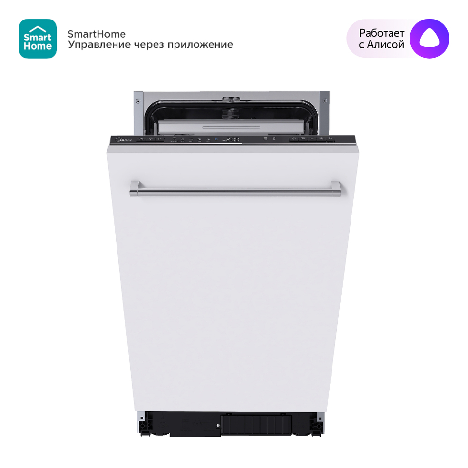 Фото Посудомоечная машина 45см встраиваемая Midea MID45S340i