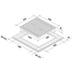 Превью картинка Индукционная варочная панель KRONA ETERNO 60 BL индукционная варочная поверхность (независимая) #10