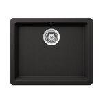 Превью картинка Гранитная мойка SCHOCK QUADRO 60U CRISTALITE неро #1