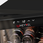 Превью картинка Шкаф винный  Meyvel Винный холодильник (шкаф) компрессорный MEYVEL MV27-CBD1 #2