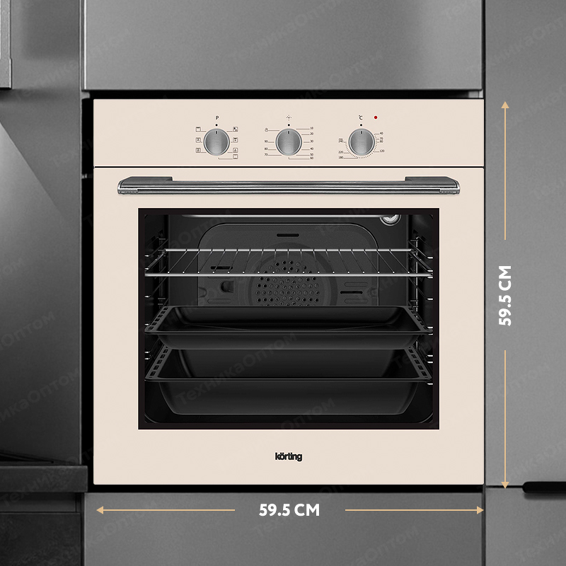 Преимущества Электрический духовой шкаф Körting OKB 370 CMB